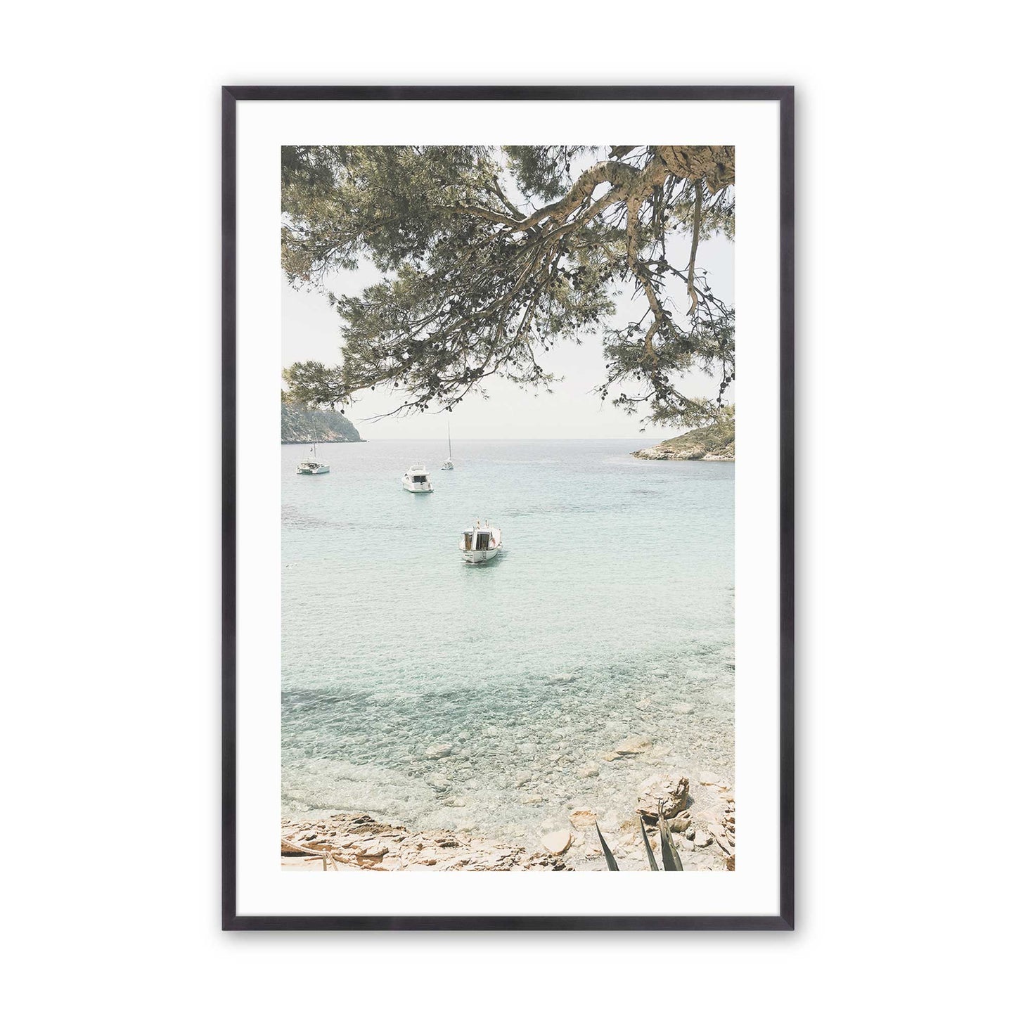 [Color:Weathered Zinc], Picture of art in a Weathered Zinc frame