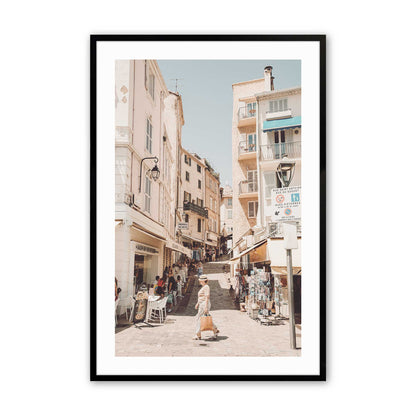[Color:Satin Black], Picture of art in a Satin Black frame
