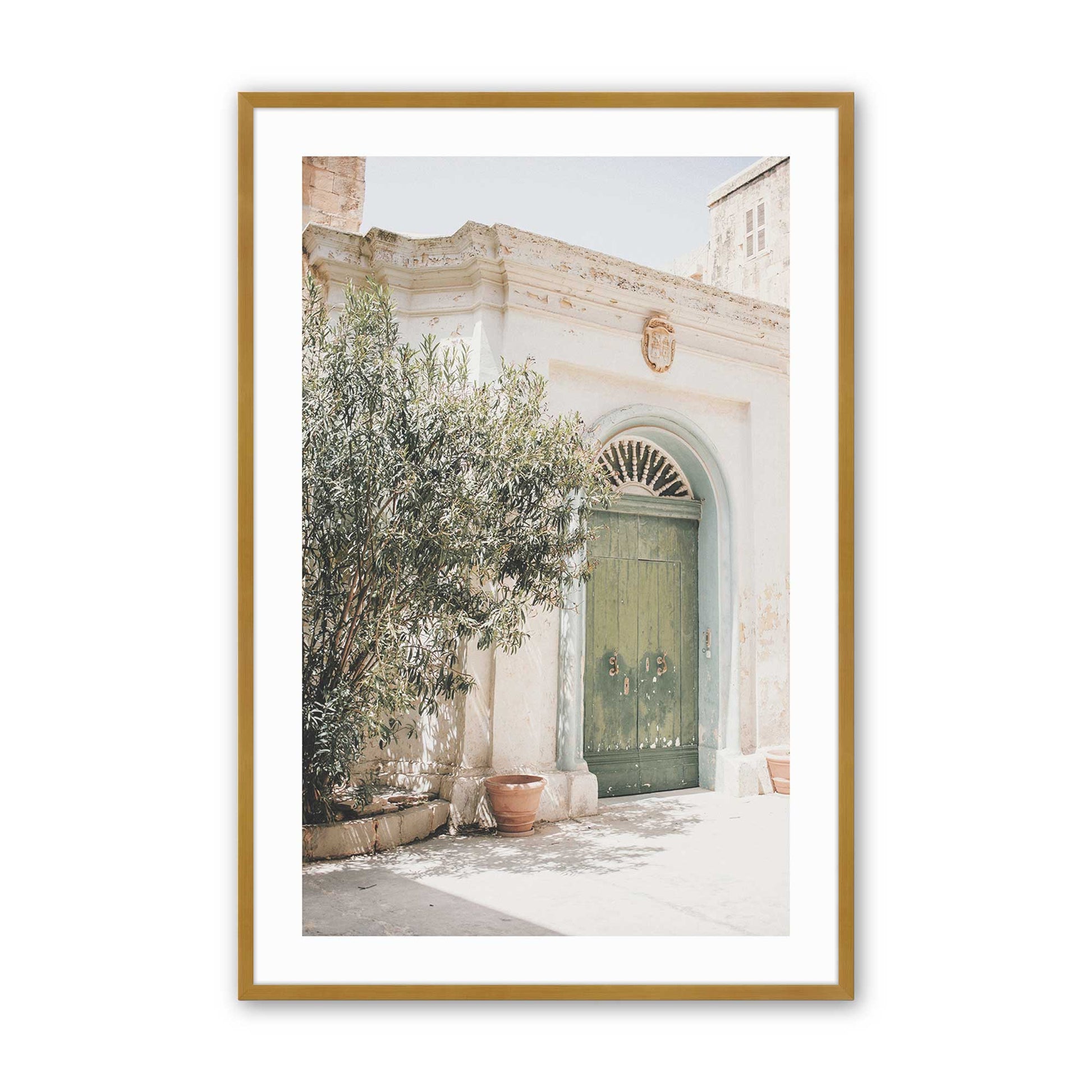[Color:Polished Gold], Picture of art in a Polished Gold frame