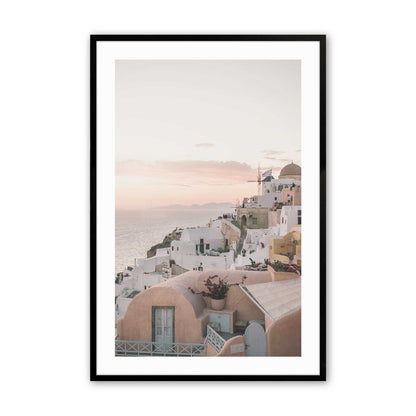 [Color:Satin Black], Picture of art in a Satin Black frame