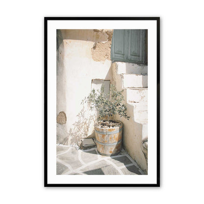 [Color:Satin Black], Picture of art in a Satin Black frame