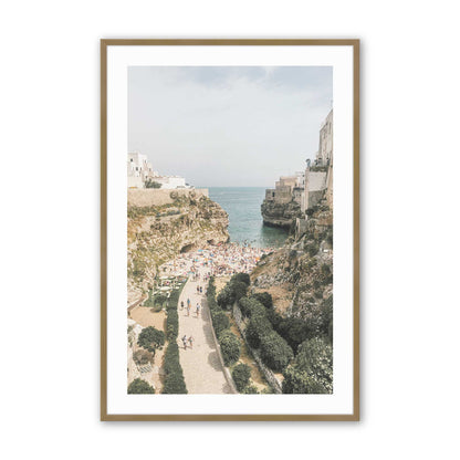 [Color:Brushed Gold], Picture of art in a Brushed Gold frame