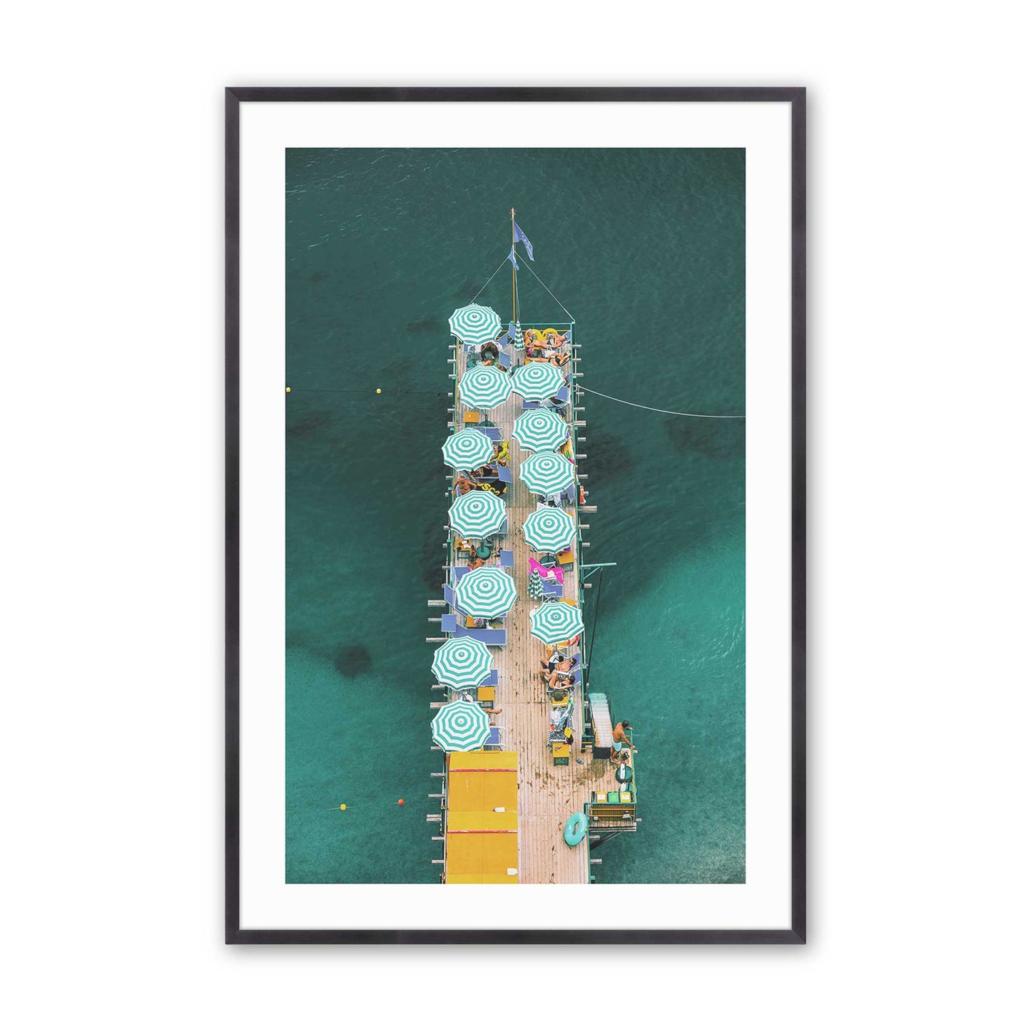 [Color:Weathered Zinc], Picture of art in a Weathered Zinc frame