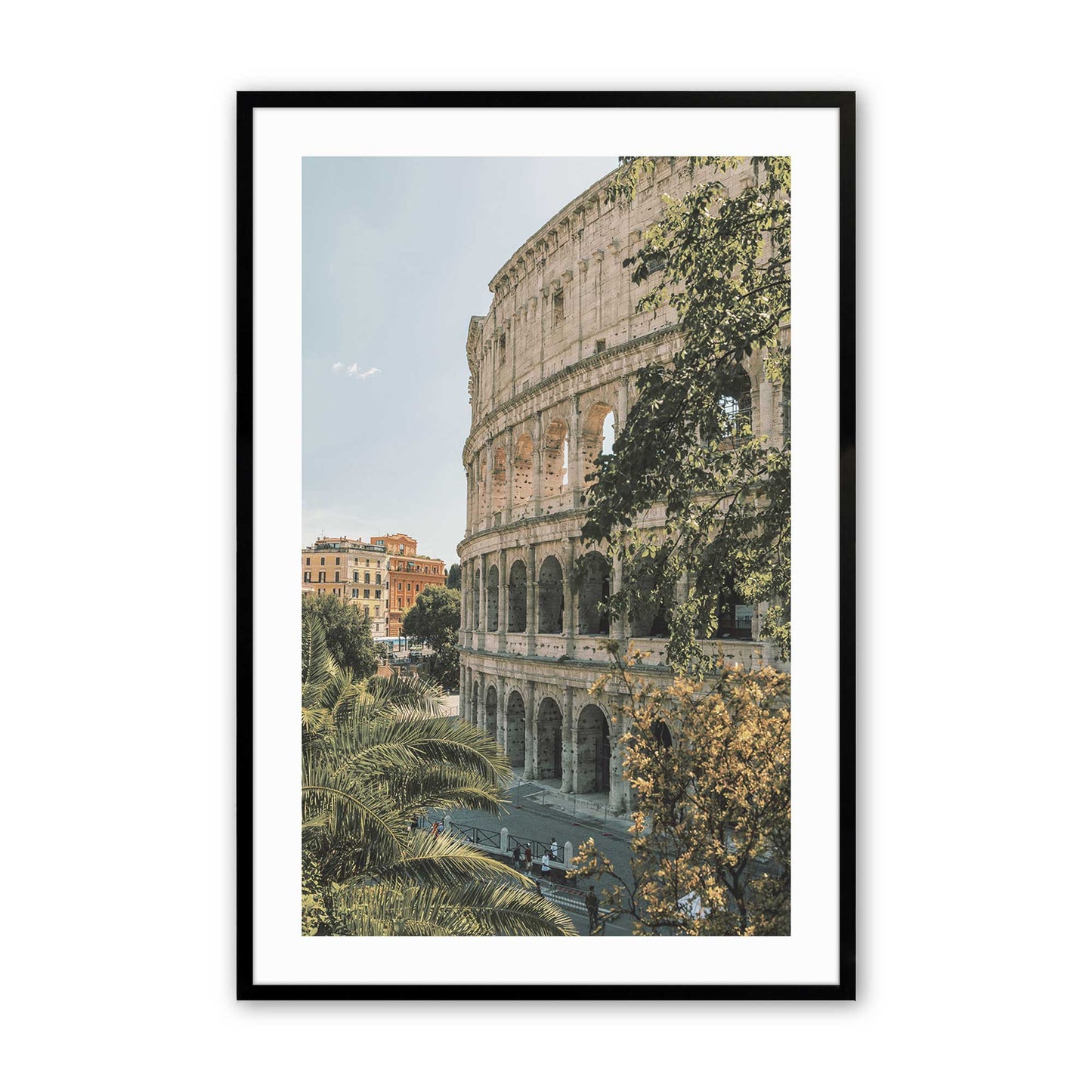 [Color:Satin Black], Picture of art in a Satin Black frame