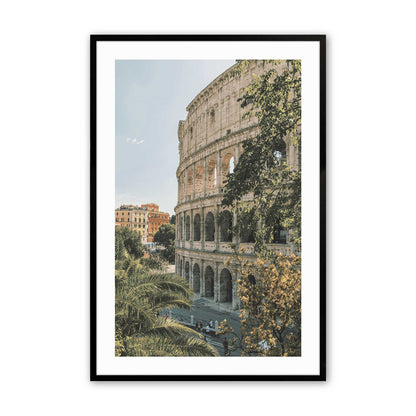 [Color:Satin Black], Picture of art in a Satin Black frame