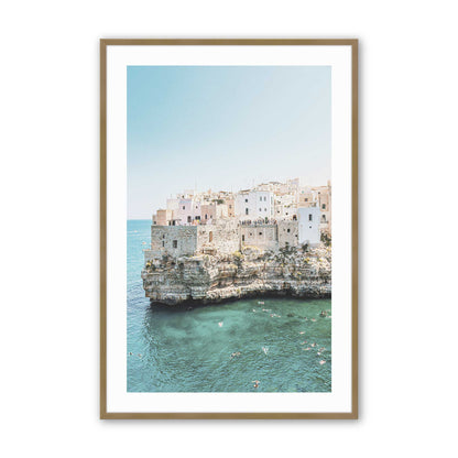 [Color:Brushed Gold], Picture of art in a Brushed Gold frame
