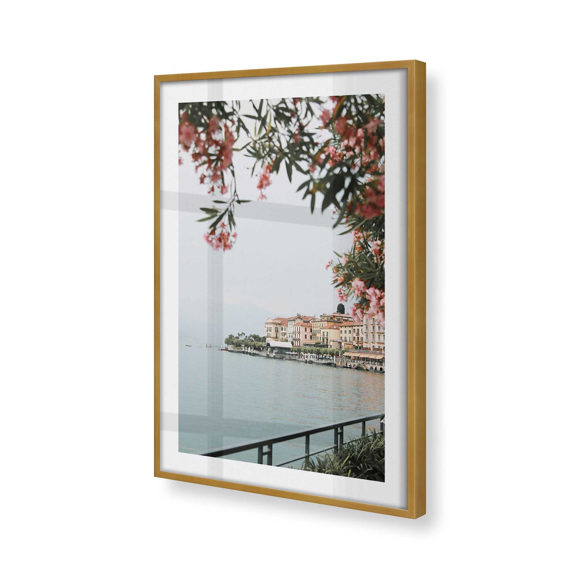 [Color:Polished Gold], Picture of art in a Polished Gold frame of the corner