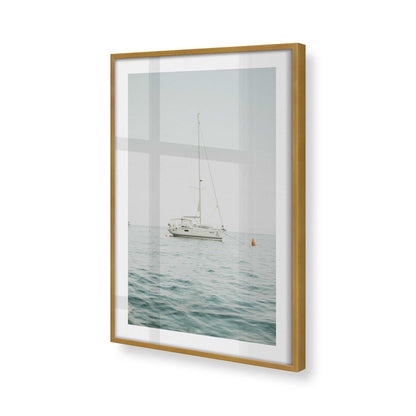 [Color:Polished Gold], Picture of art in a Polished Gold frame of the corner