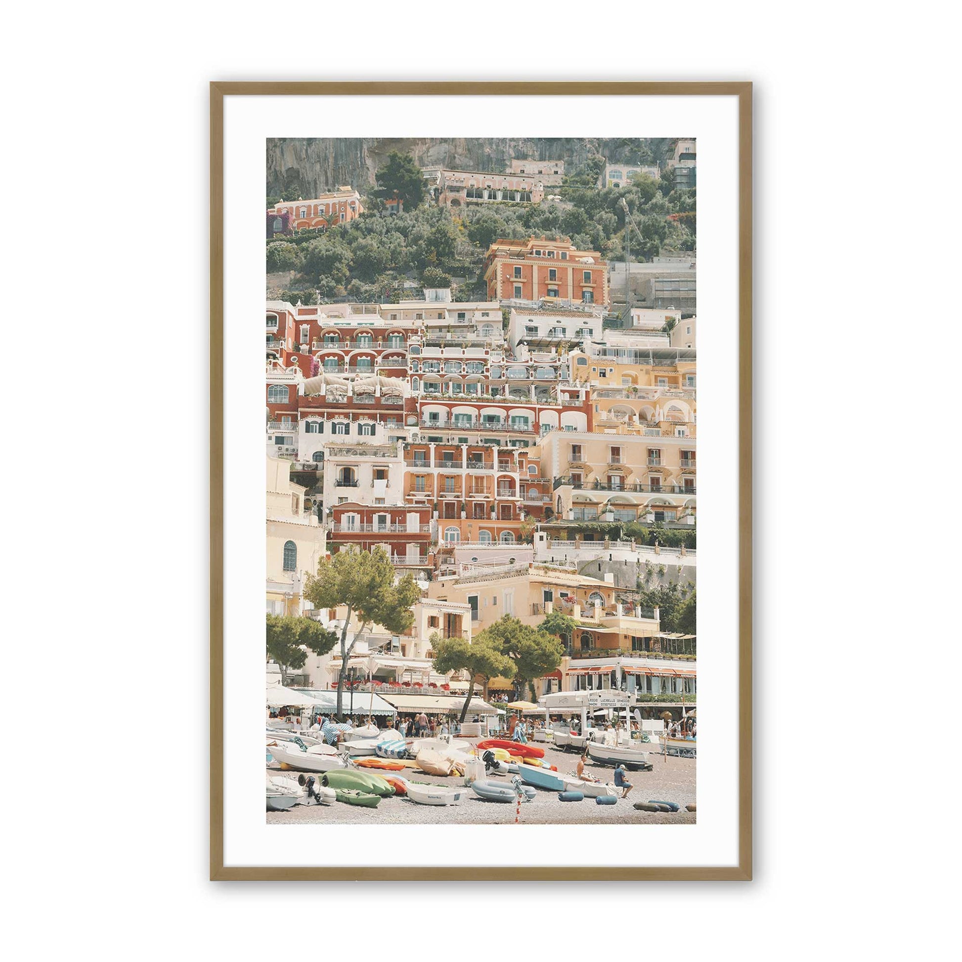 [Color:Brushed Gold], Picture of art in a Brushed Gold frame