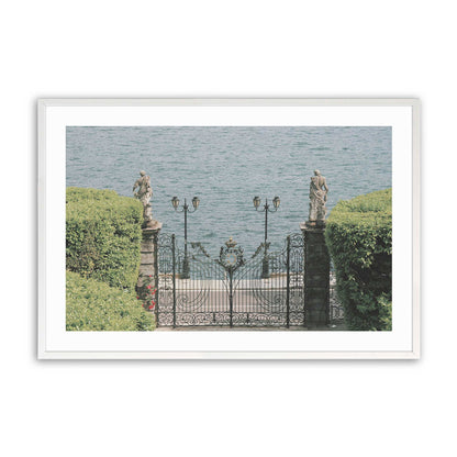 [Color:Opaque White], Picture of art in a Opaque White frame