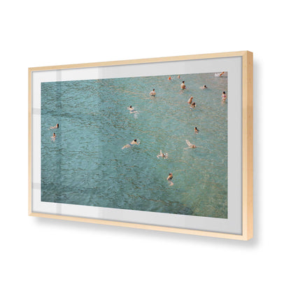[Color:Raw Maple], Picture of art in a Raw Maple frame of the corner