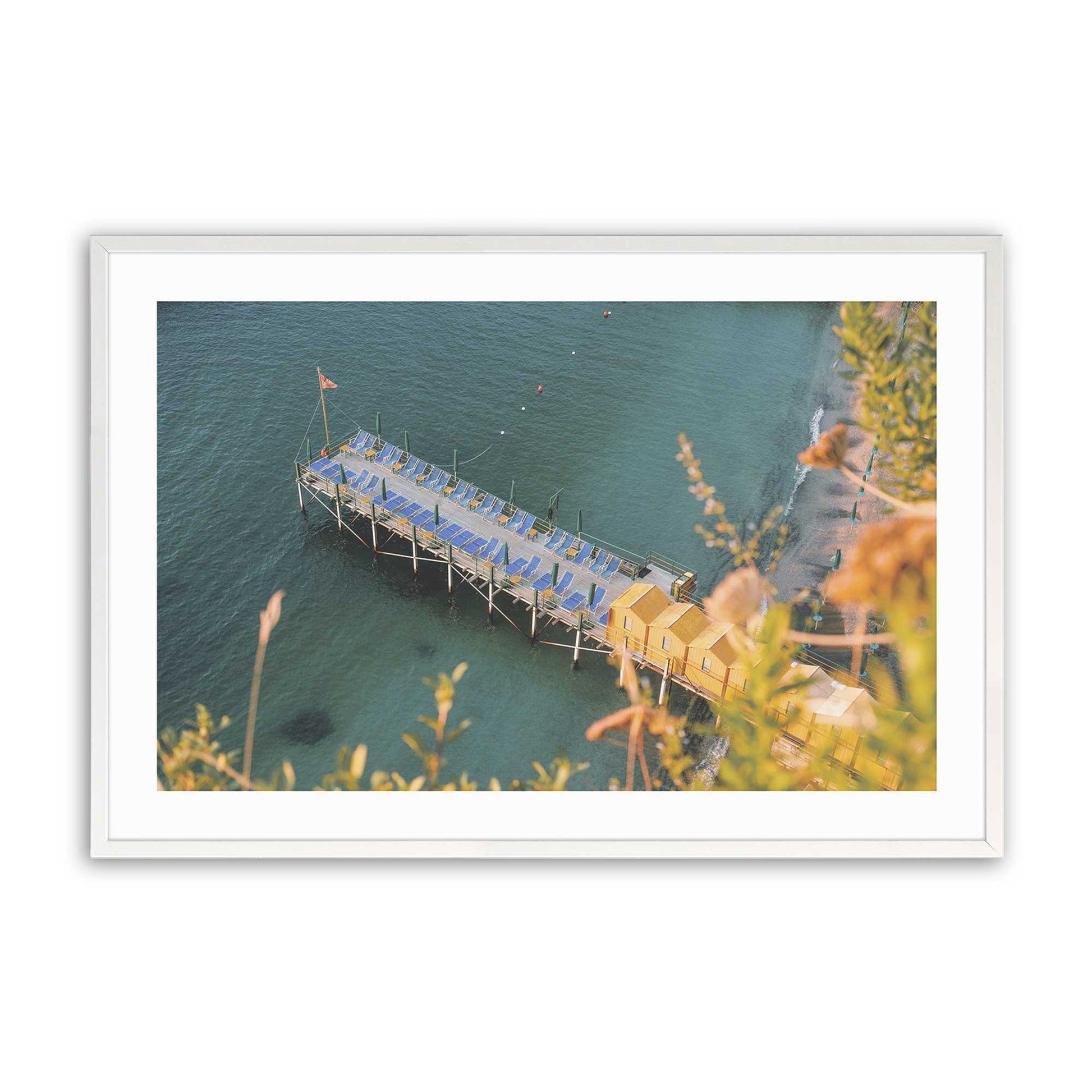 [Color:Opaque White], Picture of art in a Opaque White frame