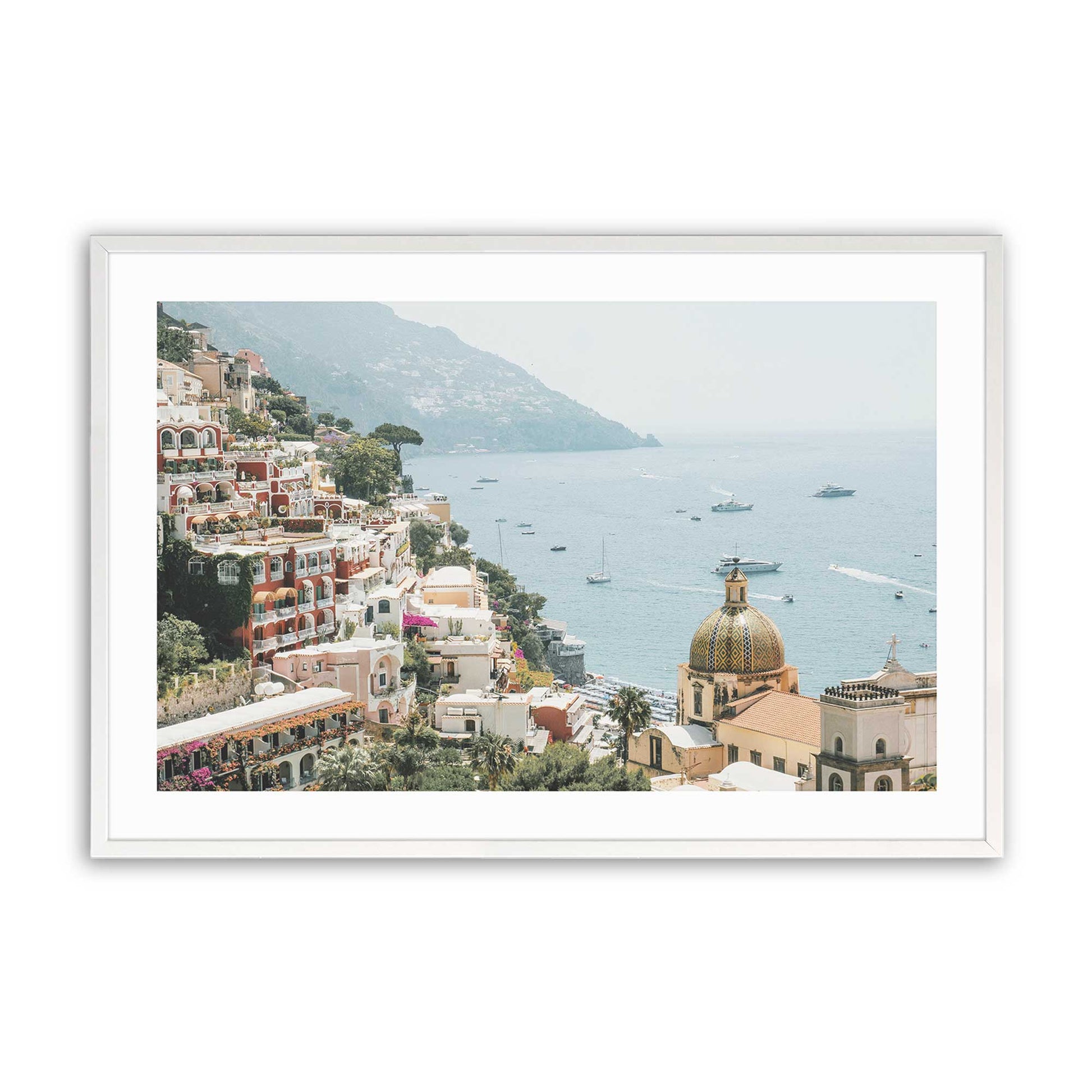 [Color:Opaque White], Picture of art in a Opaque White frame