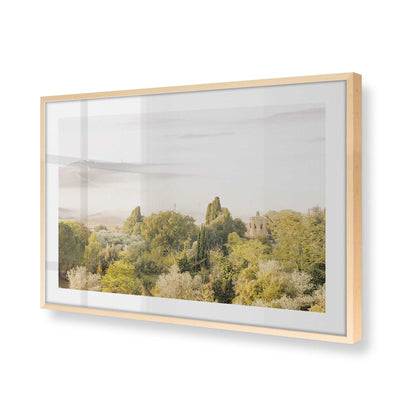 [Color:Raw Maple], Picture of art in a Raw Maple frame of the corner