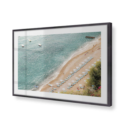 [Color:Weathered Zinc], Picture of art in a Weathered Zinc frame of the corner
