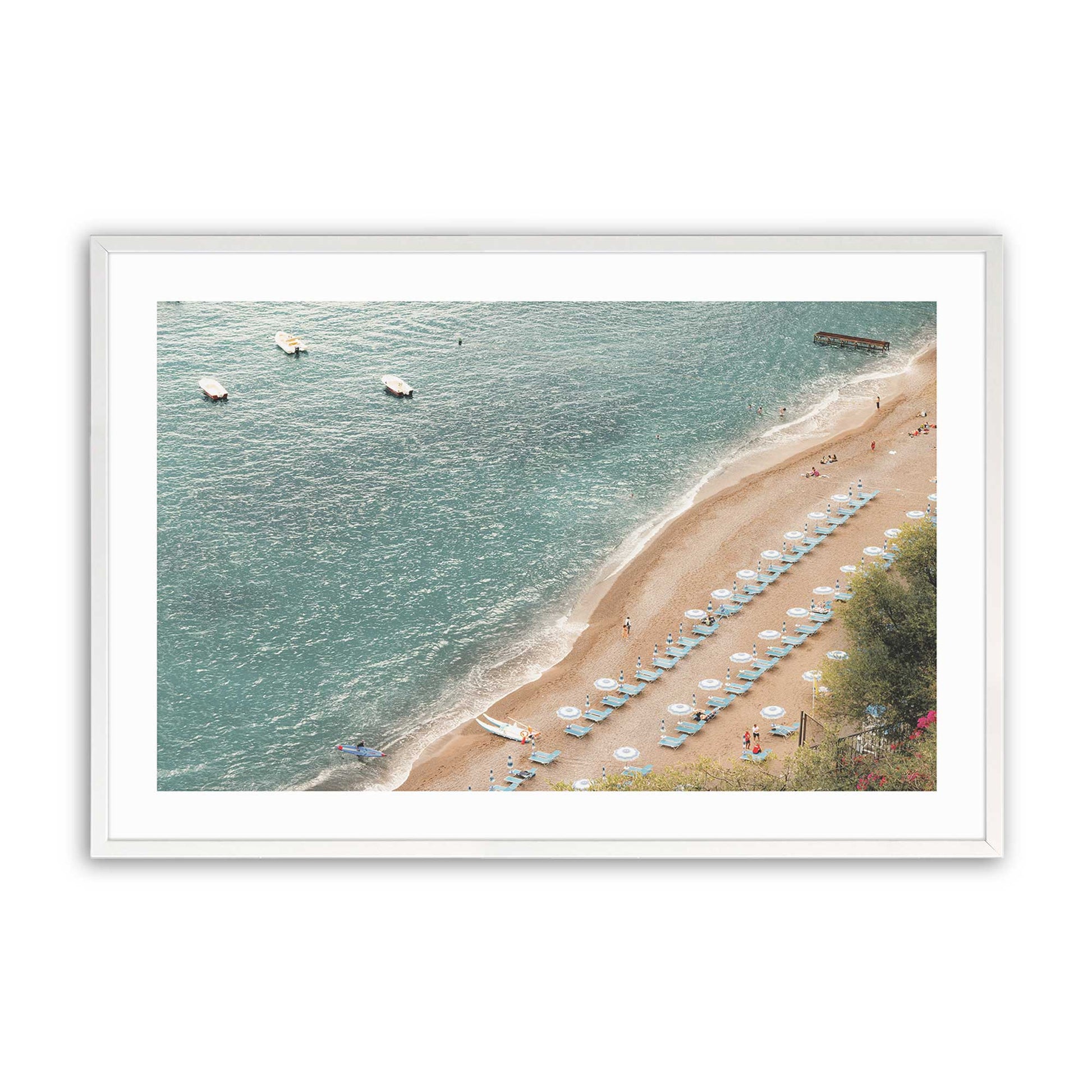 [Color:Opaque White], Picture of art in a Opaque White frame