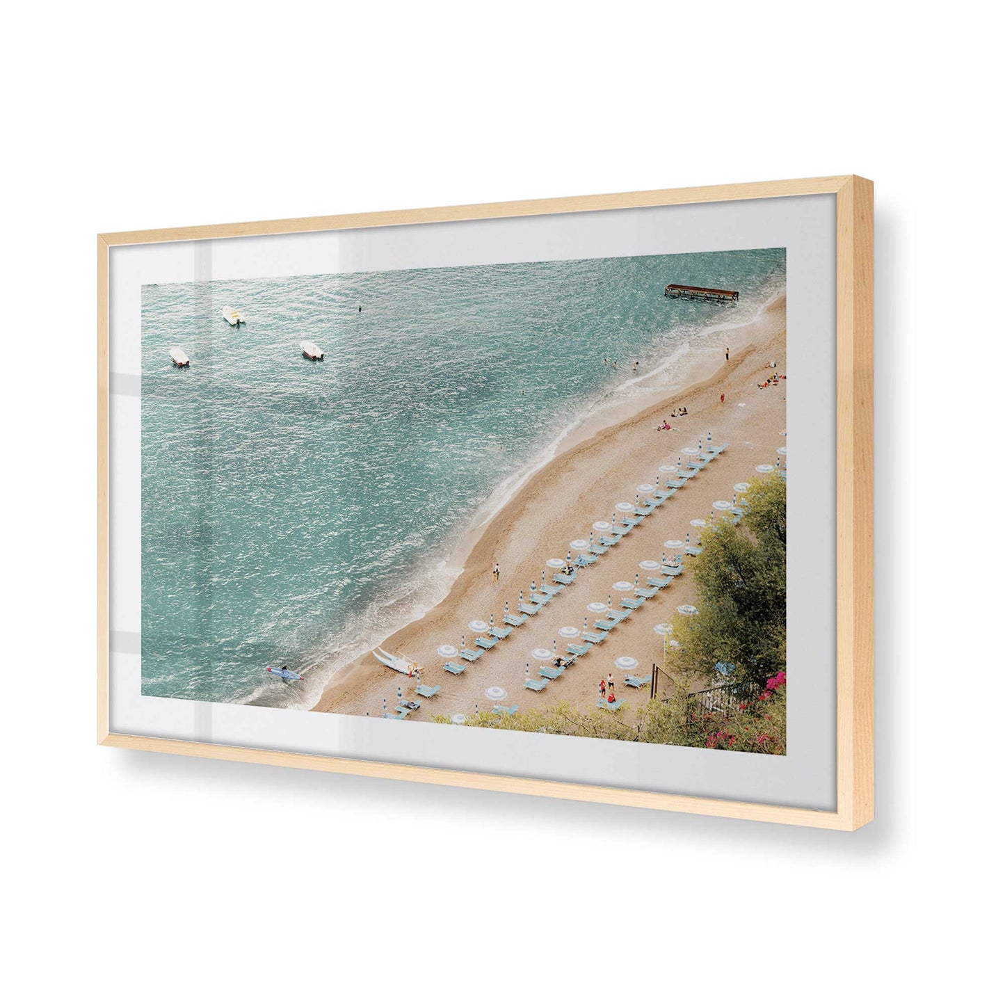 [Color:Raw Maple], Picture of art in a Raw Maple frame of the corner