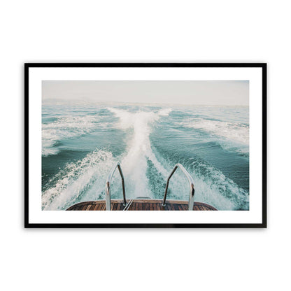 [Color:Satin Black], Picture of art in a Satin Black frame