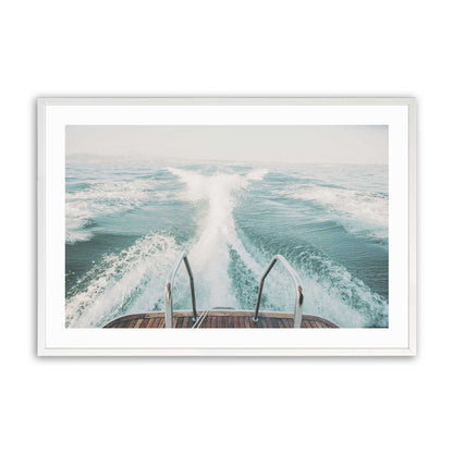 [Color:Opaque White], Picture of art in a Opaque White frame
