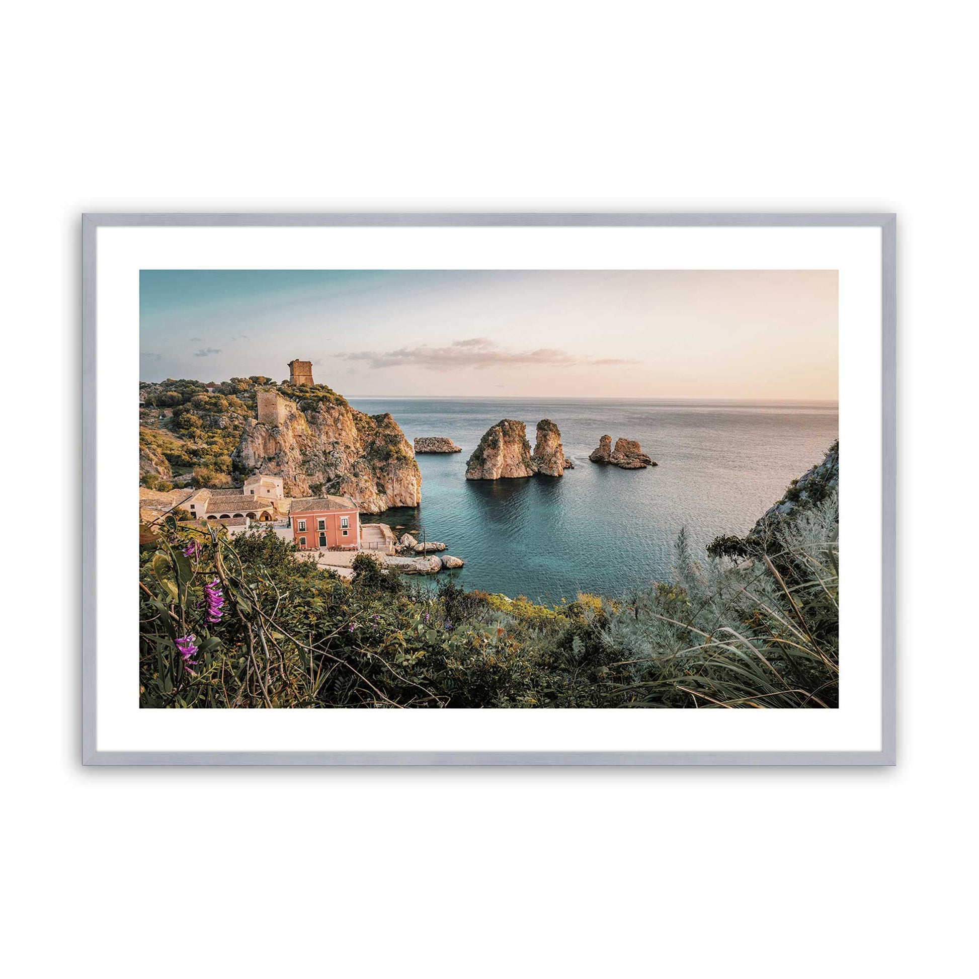 [Color:Polished Chrome], Picture of art in a Polished Chrome frame