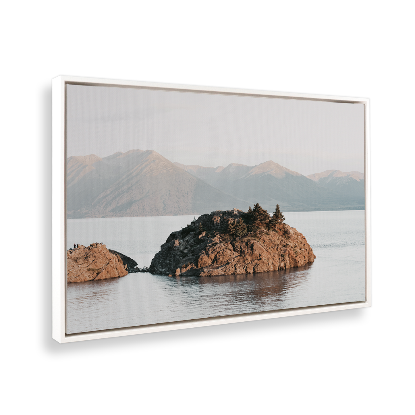 [color:Satin White], Picture of the corner of the frame