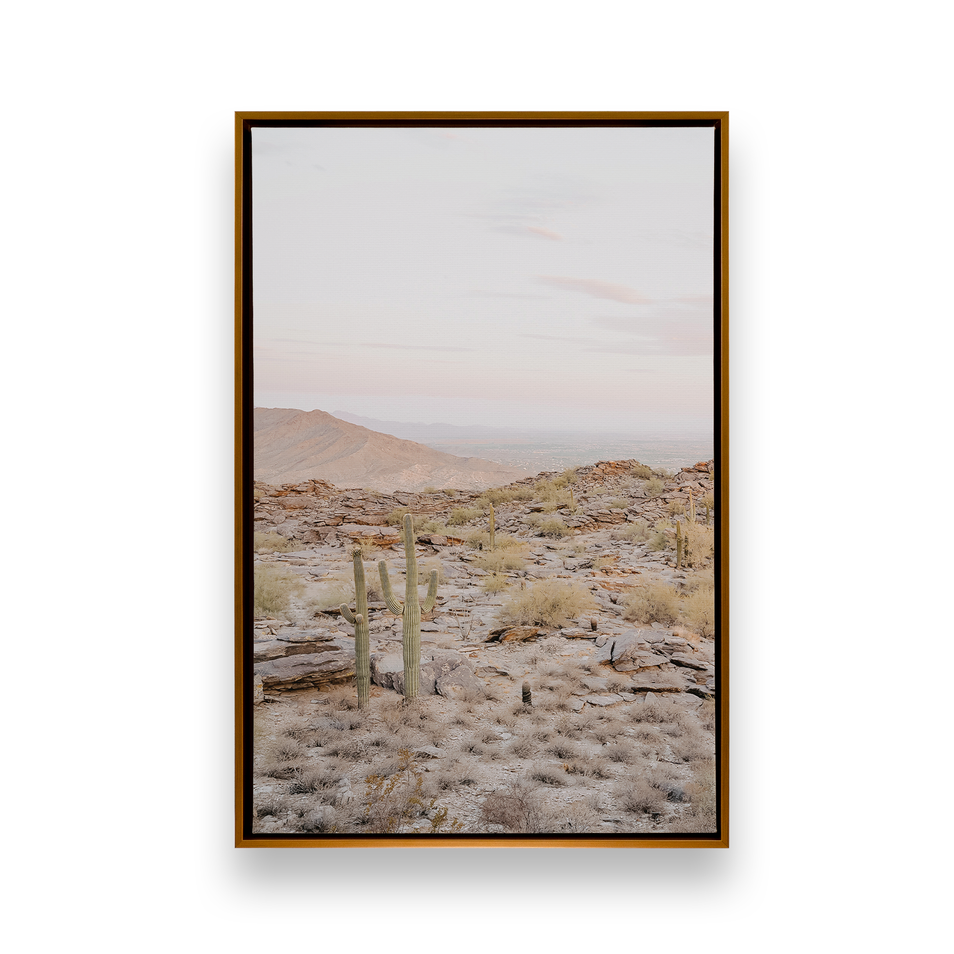 [color:Polished Gold], Picture of art in frame