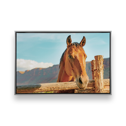 [color:Polished Chrome], Picture of art in frame