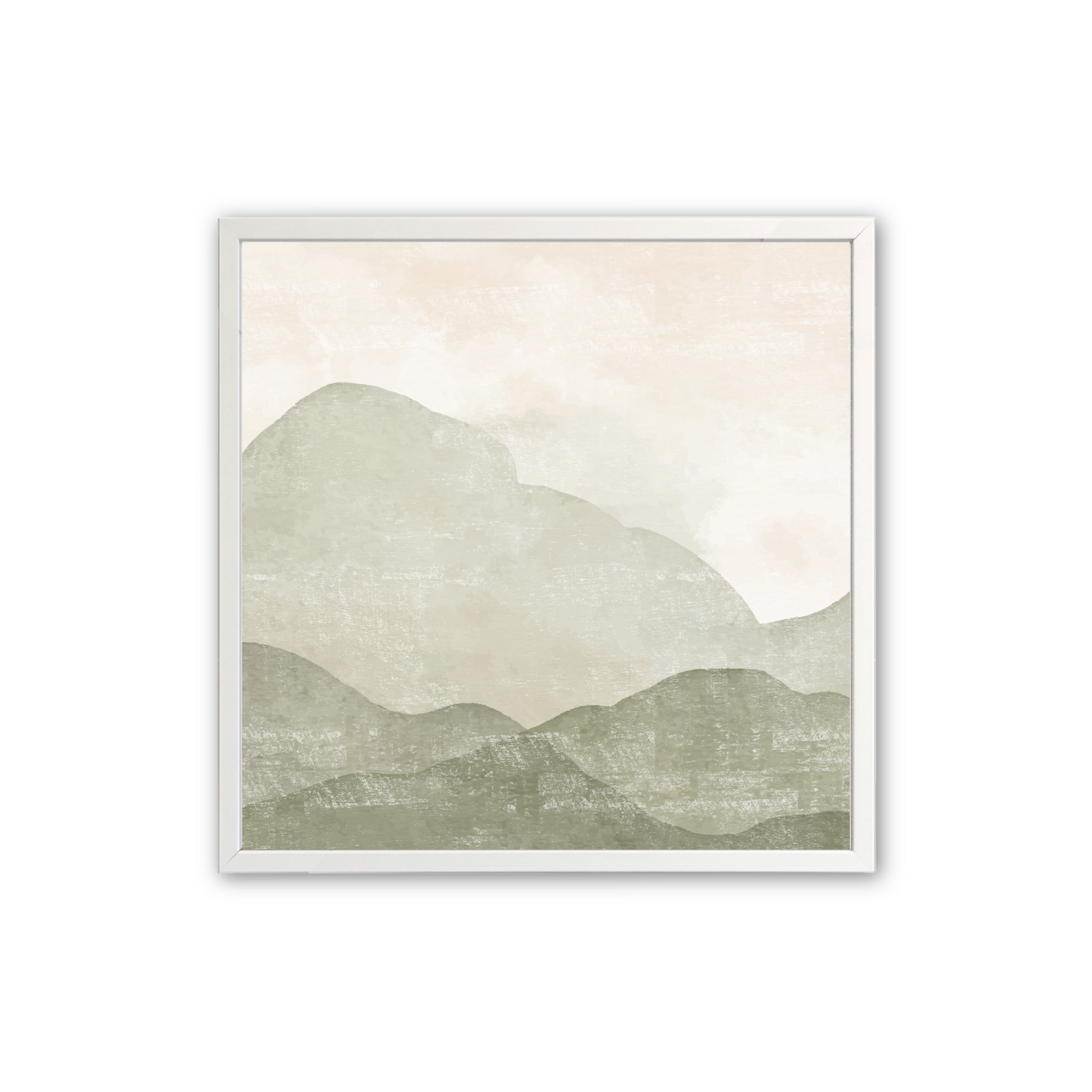 [Color:Opaque White], Art in our Opaque White wood frame
