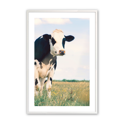 [Color:Opaque White], Art in our Opaque White wood frame