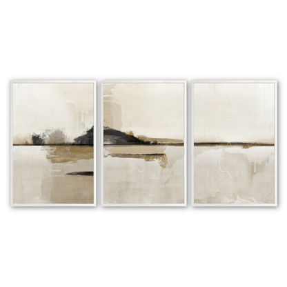 Tranquil Horizons Art Print, Set of 3