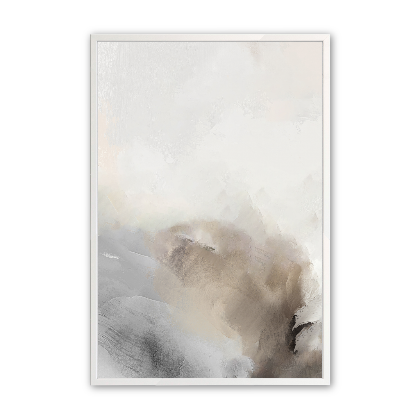Earth and Sky Abstract Art Print, Set of 3